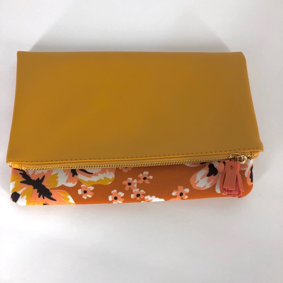 Rachel Pally Handbags - Rachel Pally mustard floral clutch